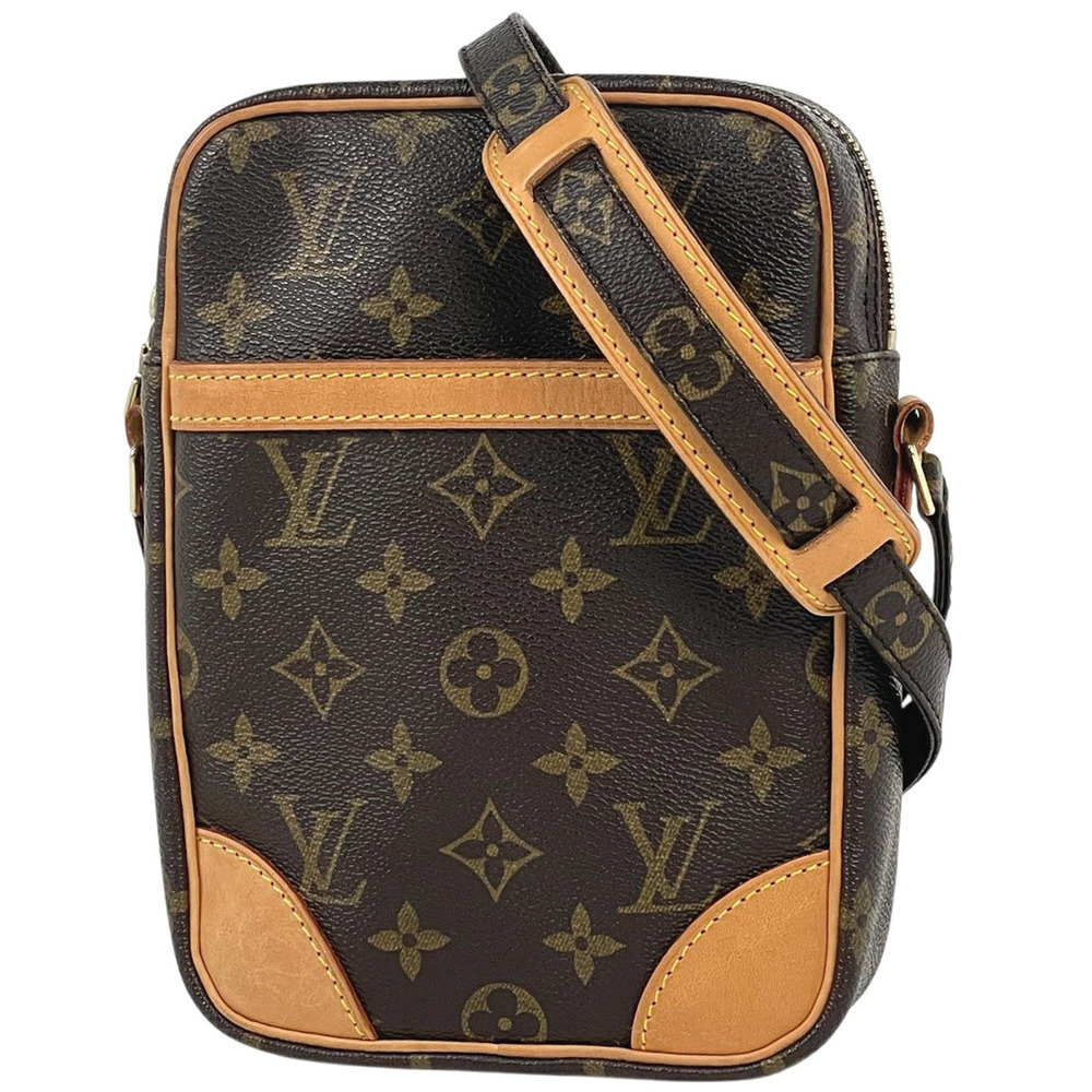 Louis Vuitton Danube Crossbody Bag Monogram Brown